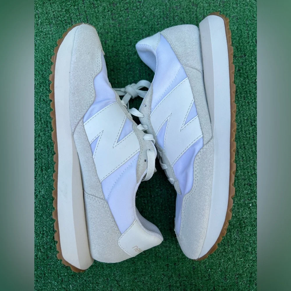 New Balance 237 Nimbus Cloud White WS237NN Women’s size 10B Used no original box - Picture 5 of 16